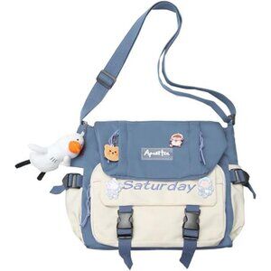 Women Crossbody Messenger Bag Kawaii Purse Cute Shoulder Bag Travel Work Casual